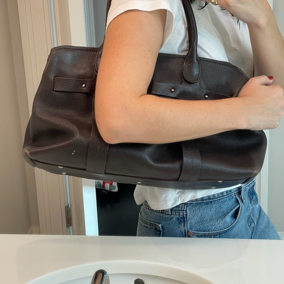 Ferragamo Brown Leather Shoulder Bag - Picture 8 of 8